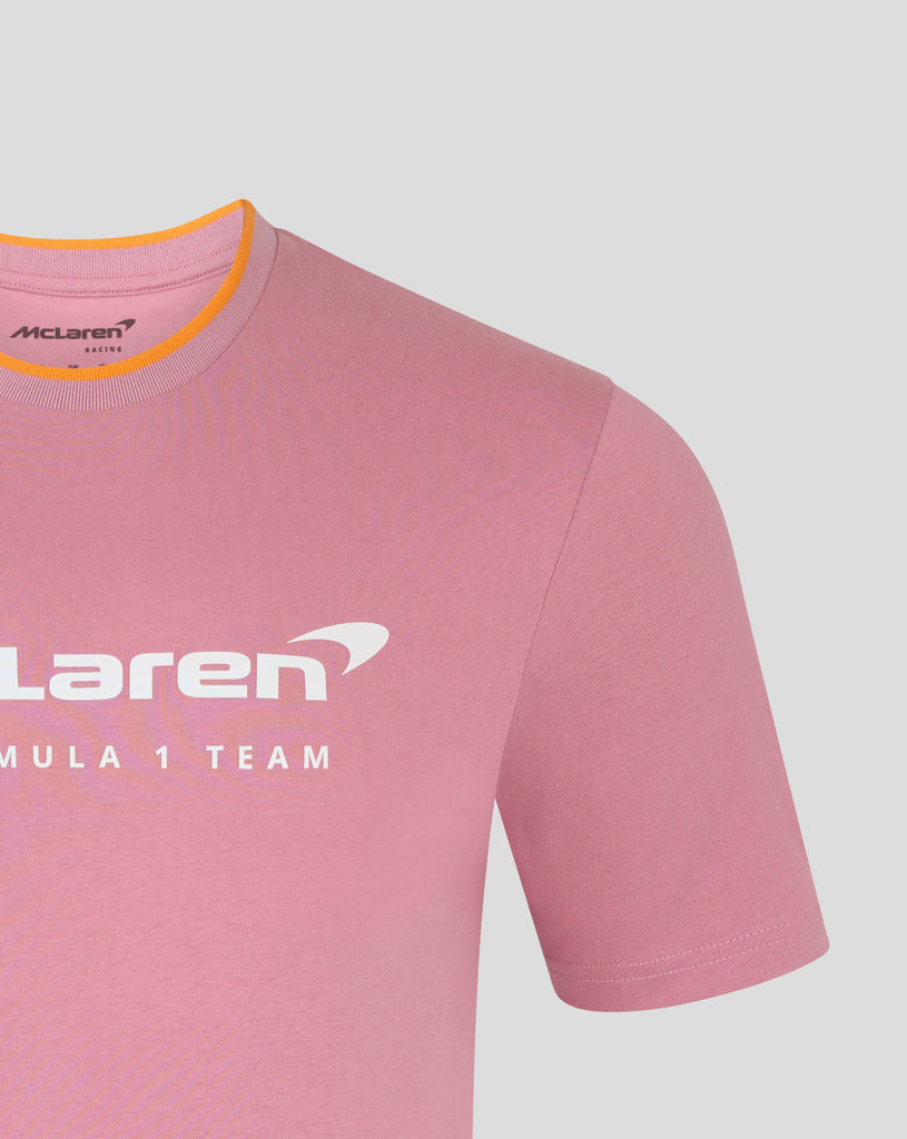 McLaren F1 Men's Core Essentials Logo T-Shirt - White/Black/Orange/Green/Pink T-shirts McLaren-Castore 