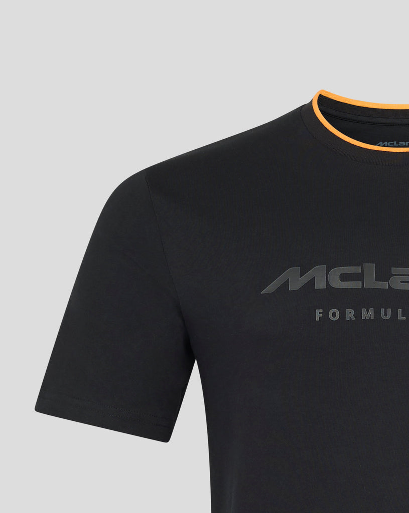 McLaren F1 Men's Core Essentials Logo T-Shirt - White/Black T-shirts McLaren-Castore 