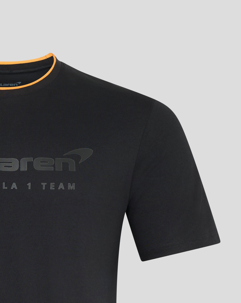 McLaren F1 Men's Core Essentials Logo T-Shirt - White/Black T-shirts McLaren-Castore 