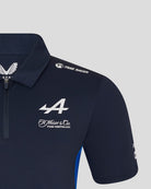 Alpine Racing F1 2025 Men's E-Sports Sim Racing Team T-Shirt- Navy Polos Alpine 