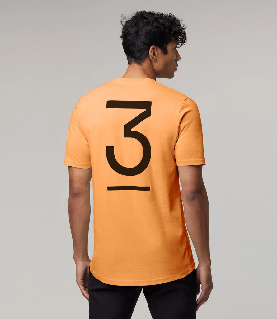 McLaren F1 Men's Daniel Ricciardo Core T-Shirt -Black/Orange T-shirts McLaren-Castore 