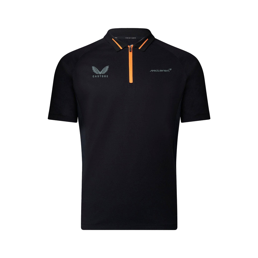 McLaren F1 Men's Performance Polo Shirt - Phantom/Harbor Mist Polos McLaren-Castore 
