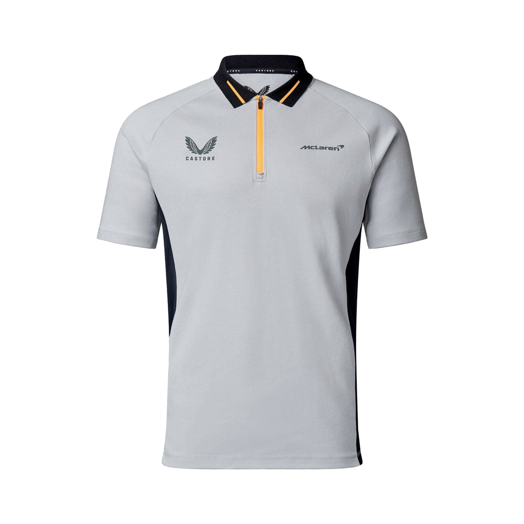 McLaren F1 Men's Performance Polo Shirt - Phantom/Harbor Mist Polos McLaren-Castore 