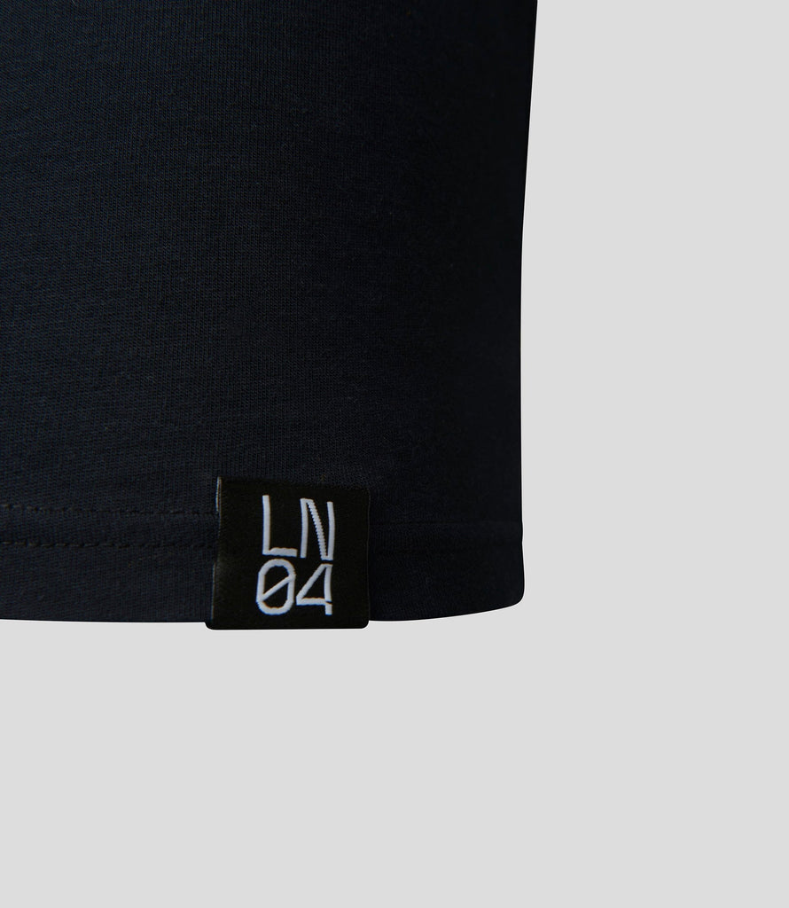 McLaren F1 Lando Norris Men's Core Essential T-Shirt- Anthracite/Orange/Blue T-shirts McLaren-Castore 