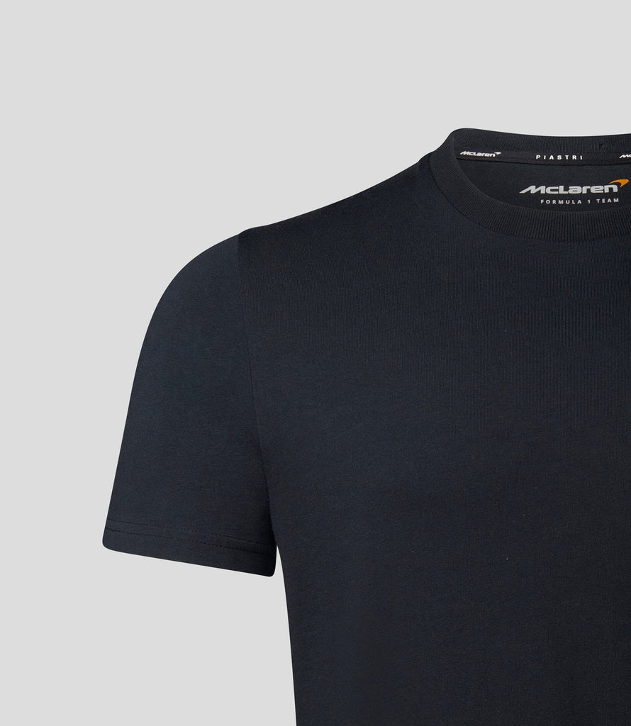 McLaren F1 Lando Norris Men's Core Essential T-Shirt- Anthracite/Orange/Blue T-shirts McLaren-Castore 