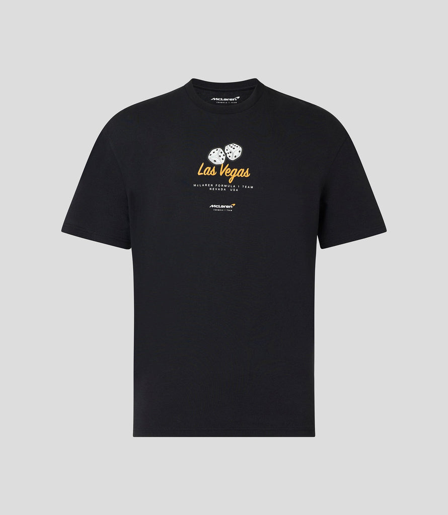 McLaren F1 Men's Special Edition Las Vegas GP T-Shirt - Black T-shirts McLaren-Castore 