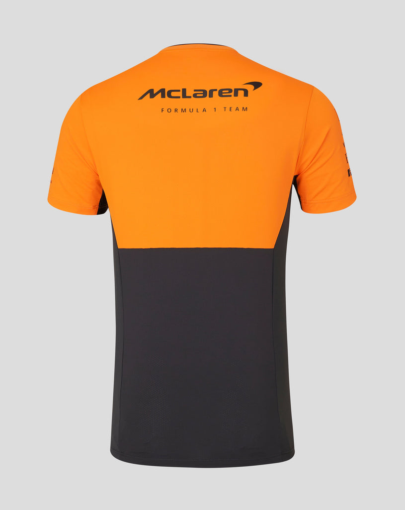 McLaren F1 2024 Men's Team T-Shirt - Papaya/Phantom T-shirts McLaren-Castore 