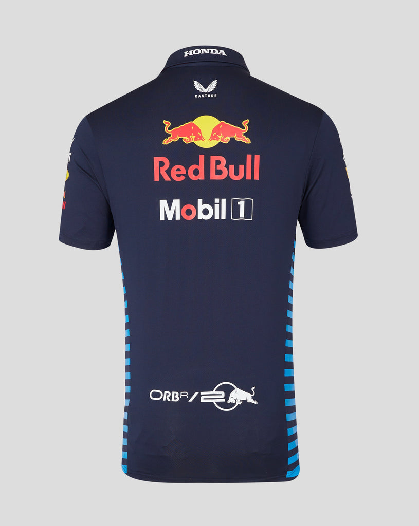 Red Bull Racing F1 Men's 2024 Team Polo Shirt- Navy Polos Red Bull Racing 