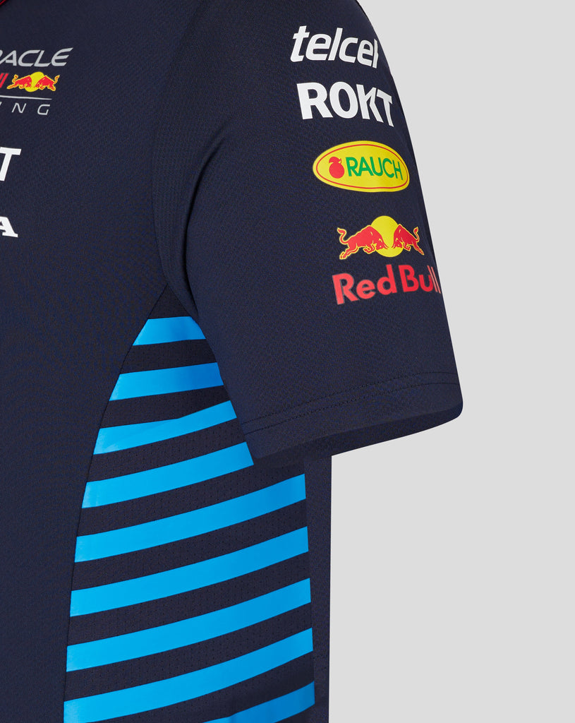 Red Bull Racing F1 Men's 2024 Team Polo Shirt- Navy Polos Red Bull Racing 