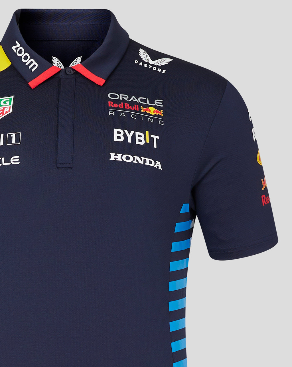 Red Bull Racing F1 Men's 2024 Team Polo Shirt- Navy Polos Red Bull Racing 