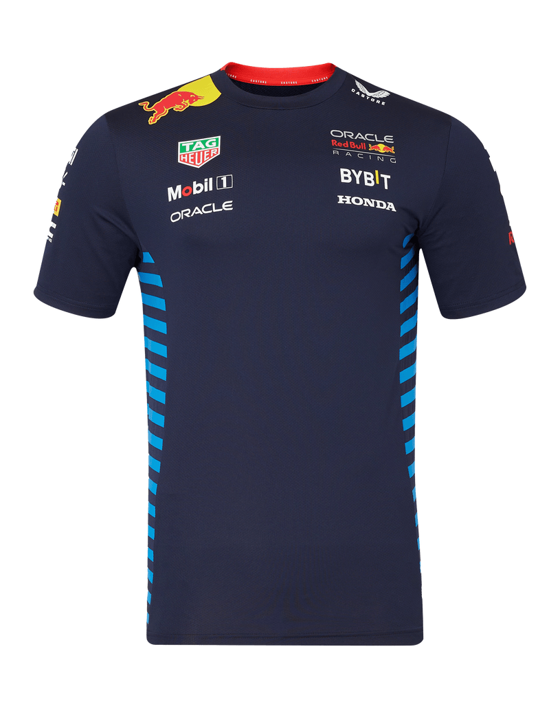 Red Bull Racing F1 Men's 2024 Team T-Shirt- Navy T-shirts Red Bull Racing 