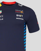 Red Bull Racing F1 Men's 2024 Team T-Shirt- Navy T-shirts Red Bull Racing 