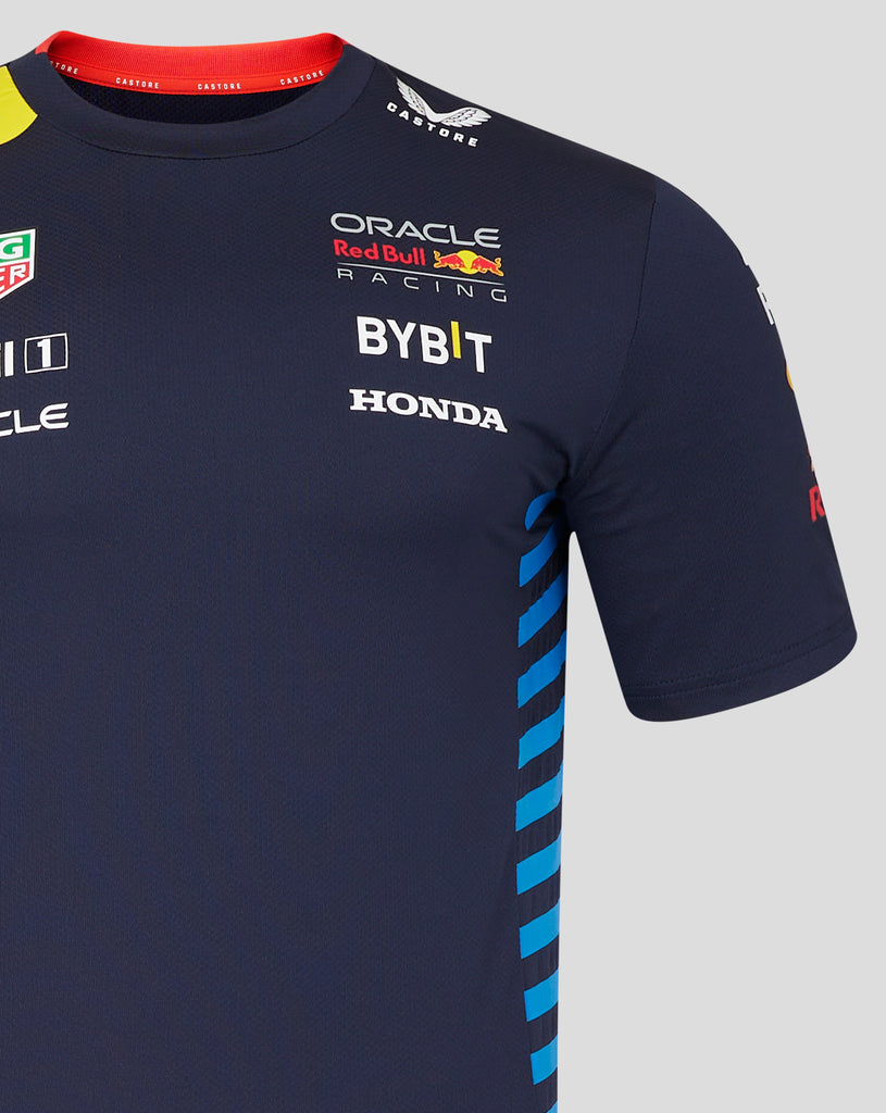Red Bull Racing F1 Men's 2024 Team T-Shirt- Navy T-shirts Red Bull Racing 