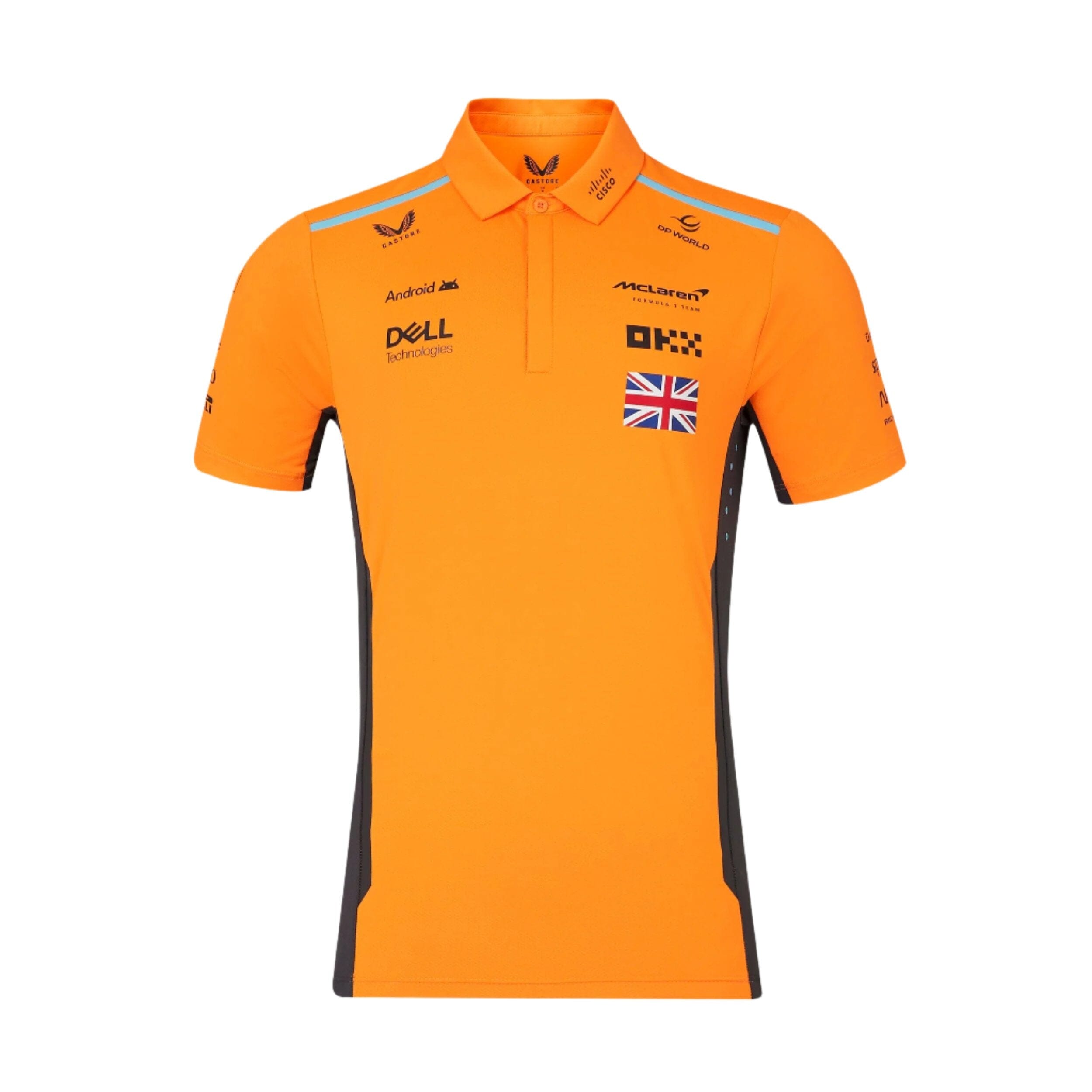 McLaren F1 Kids Lando Norris Team Drivers Polo - Youth Papaya Polos McLaren-Castore 