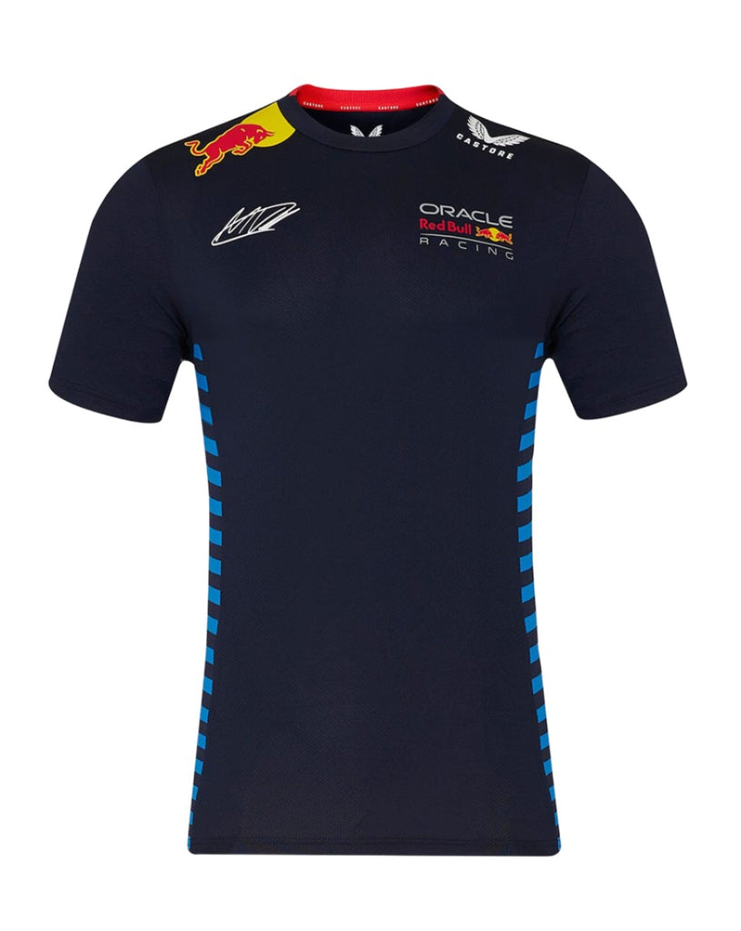 Red Bull Racing F1 Men's 2024 Max Verstappen Team T-Shirt- Navy T-shirts Red Bull Racing 