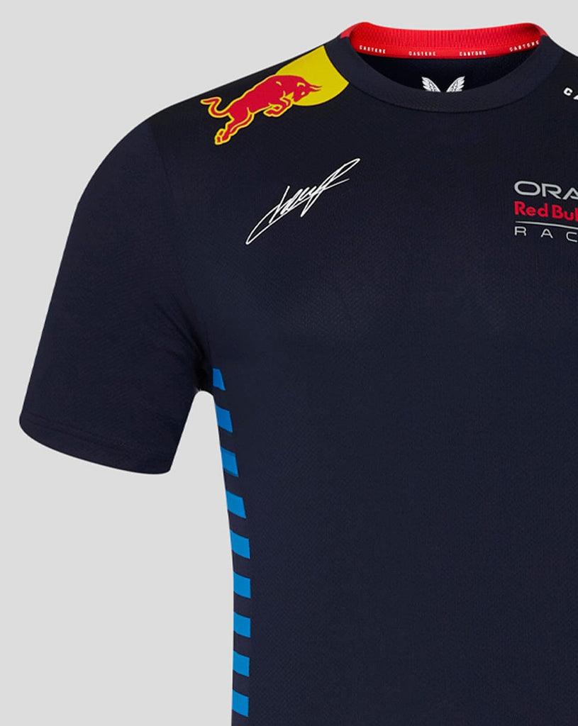 Red Bull Racing F1 Men's 2024 Sergio "Checo" Perez Team T-Shirt- Navy T-shirts Red Bull Racing 