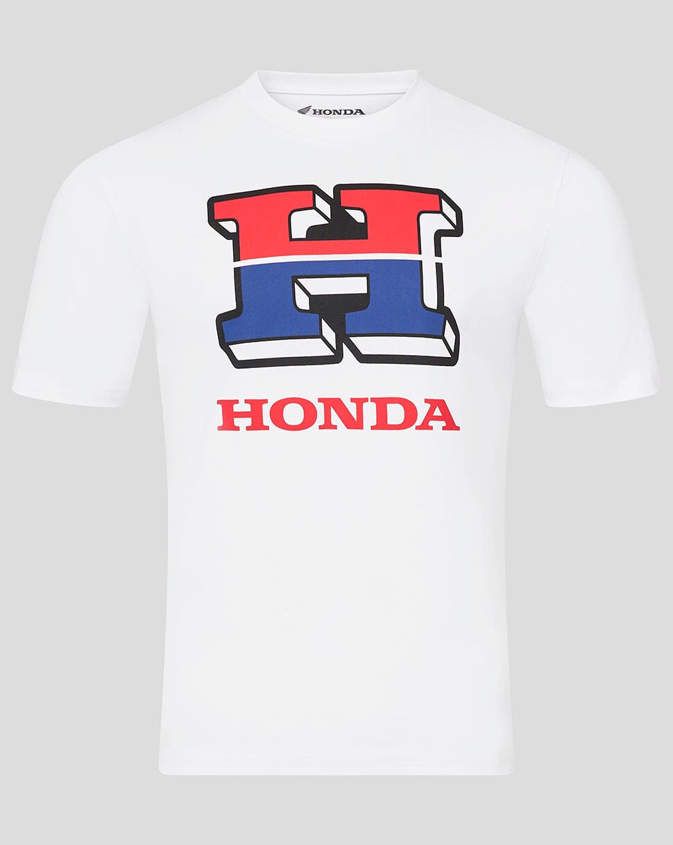 Honda Racing Repsol Men s Large Logo T Shirt White