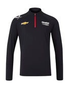 Hendrick Motorsport Men's Team 1/4 Zip Pullover - Black Sweaters Hendrick Motorsport 