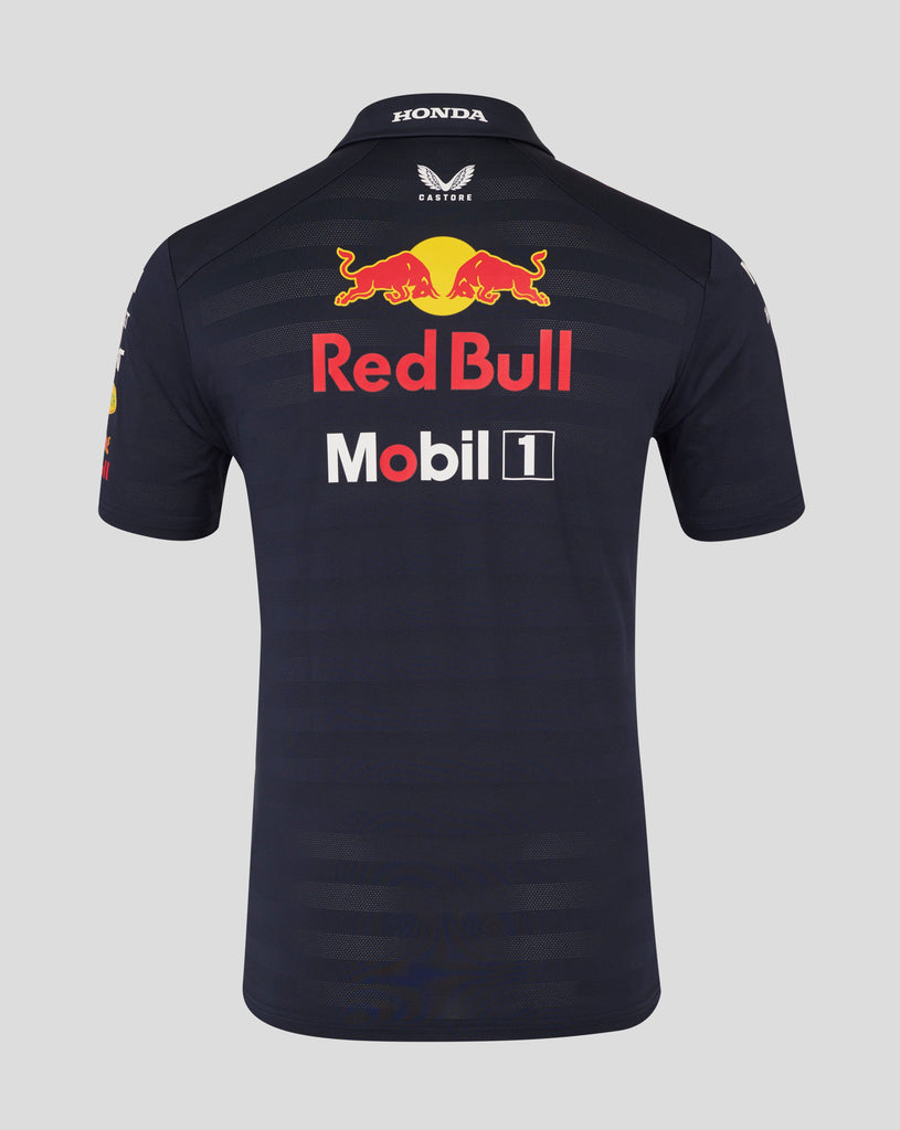 Red Bull Racing F1 Men's 2025 Team Polo Shirt- Navy Polos Red Bull Racing 
