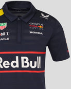 Red Bull Racing F1 Men's 2025 Team Polo Shirt- Navy Polos Red Bull Racing 