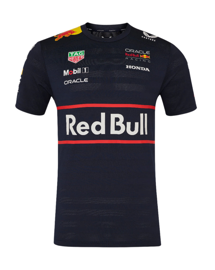 Red Bull Racing F1 Men's 2025 Team T-Shirt- Navy T-shirts Red Bull Racing 