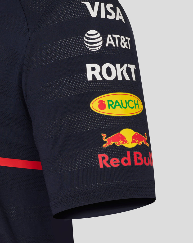 Red Bull Racing F1 Men's 2025 Team T-Shirt- Navy T-shirts Red Bull Racing 