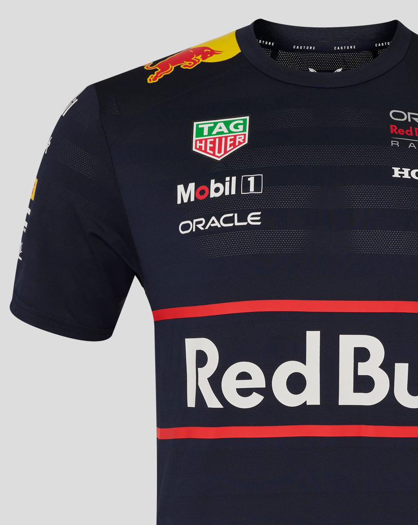 Red Bull Racing F1 Men's 2025 Team T-Shirt- Navy T-shirts Red Bull Racing 
