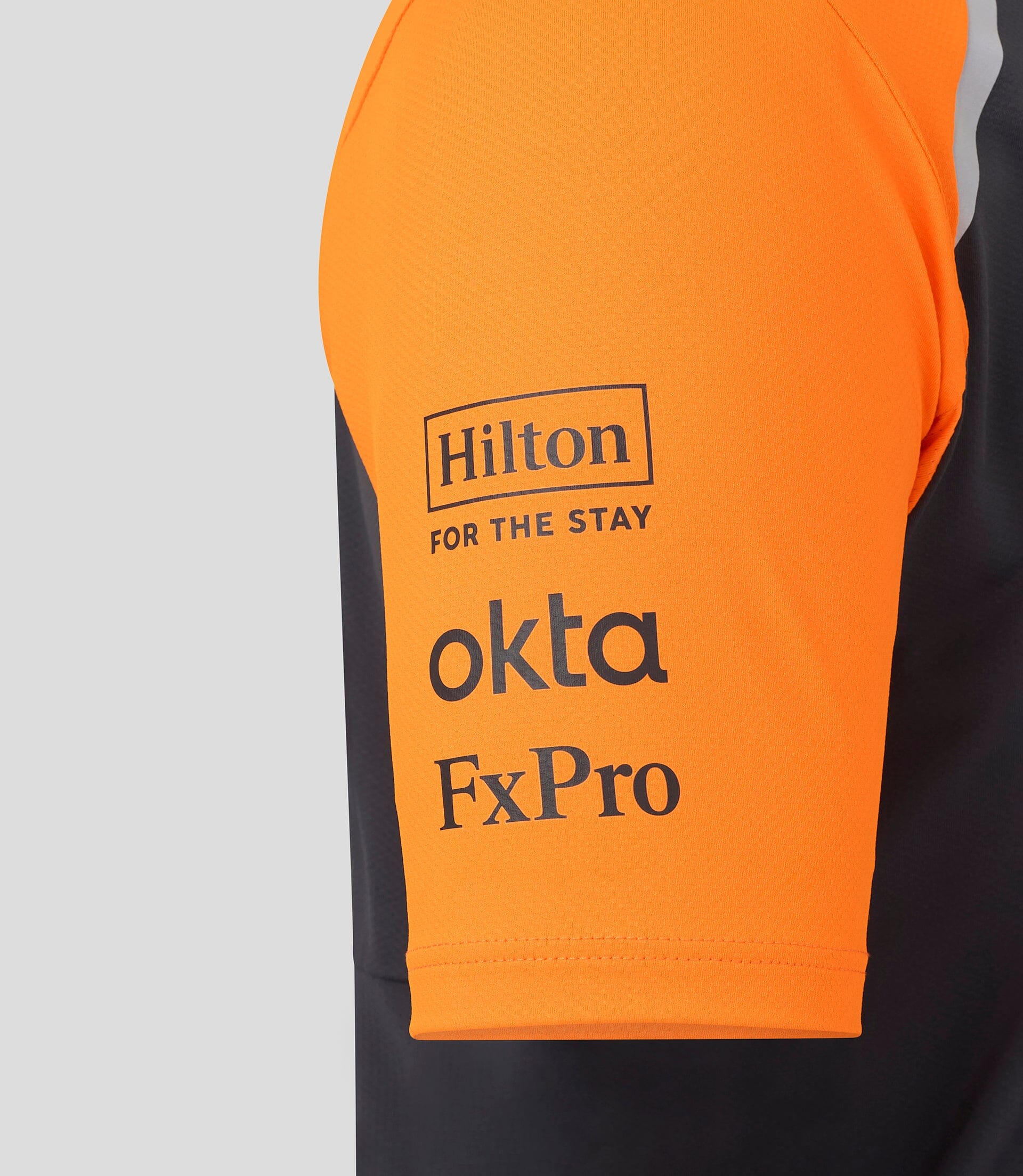 McLaren F1 2025 Men's Lando Norris Team T-Shirt - Papaya/Phantom T-shirts McLaren-Castore 