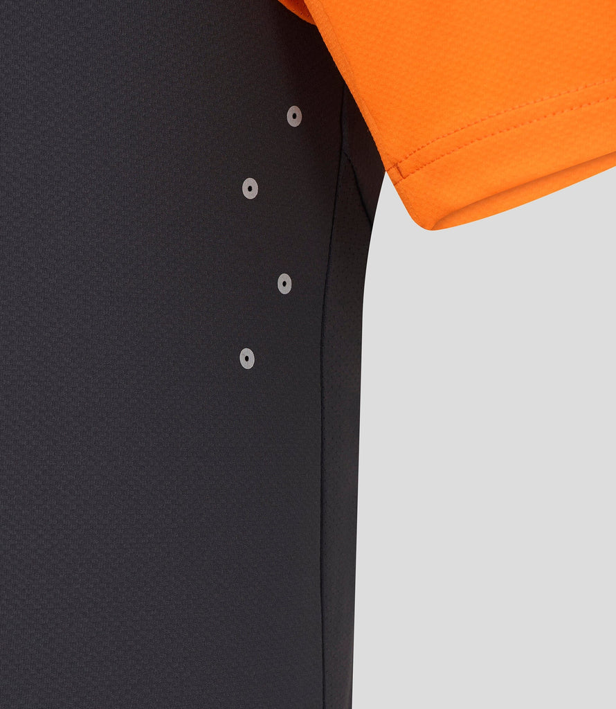 McLaren F1 Men's 2025 Oscar Piastri Team Set Up T-Shirt - Papaya/Phantom T-shirts McLaren-Castore 