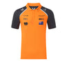 McLaren F1 Men's 2025 Oscar Piastri Team Polo Shirt - Papaya Polos McLaren-Castore 