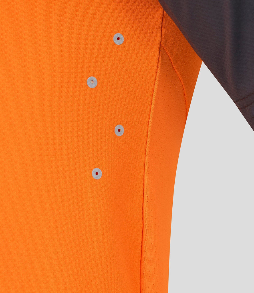 McLaren F1 Men's 2025 Oscar Piastri Team Polo Shirt - Papaya Polos McLaren-Castore 