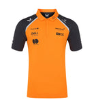 McLaren F1 2025 Men's Team Polo Shirt - Papaya Polos McLaren-Castore 