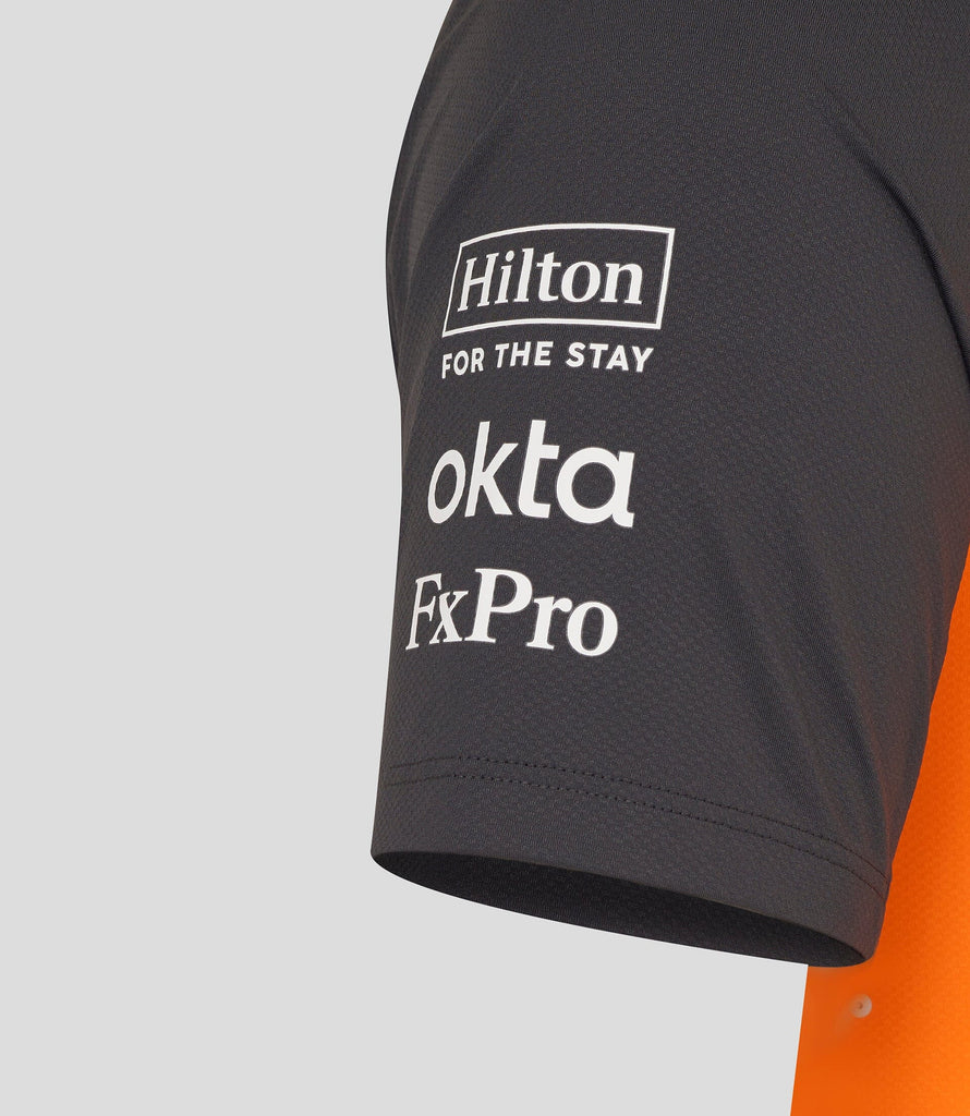McLaren F1 2025 Men's Team T-Shirt - Papaya/Phantom T-shirts McLaren-Castore 
