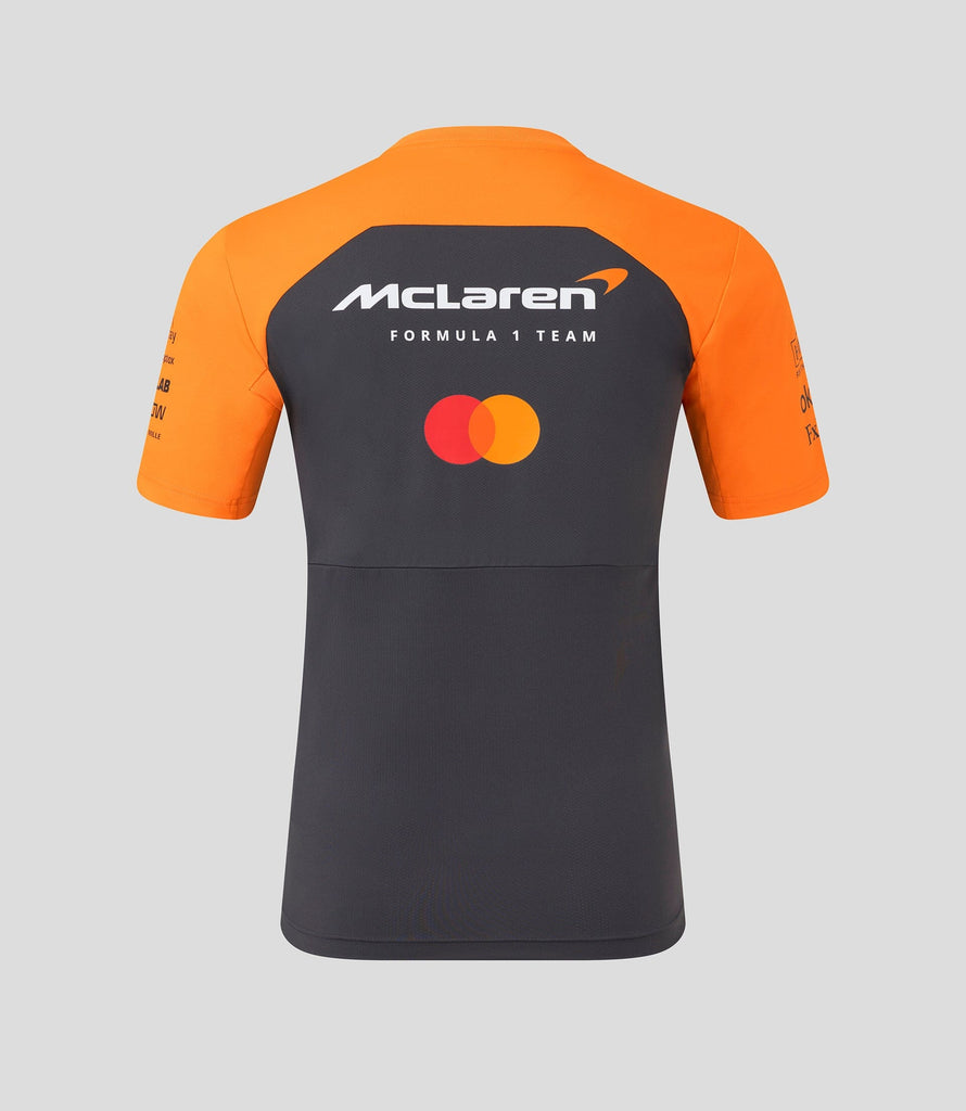 McLaren F1 2025 Men's Team T-Shirt - Papaya/Phantom T-shirts McLaren-Castore 