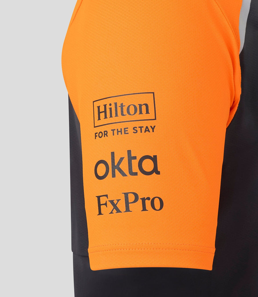 McLaren F1 2025 Men's Team T-Shirt - Papaya/Phantom T-shirts McLaren-Castore 