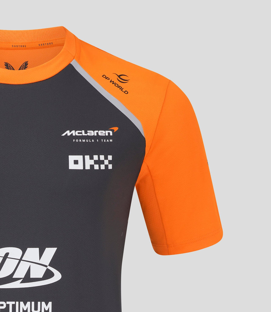McLaren F1 2025 Men's Team T-Shirt - Papaya/Phantom T-shirts McLaren-Castore 