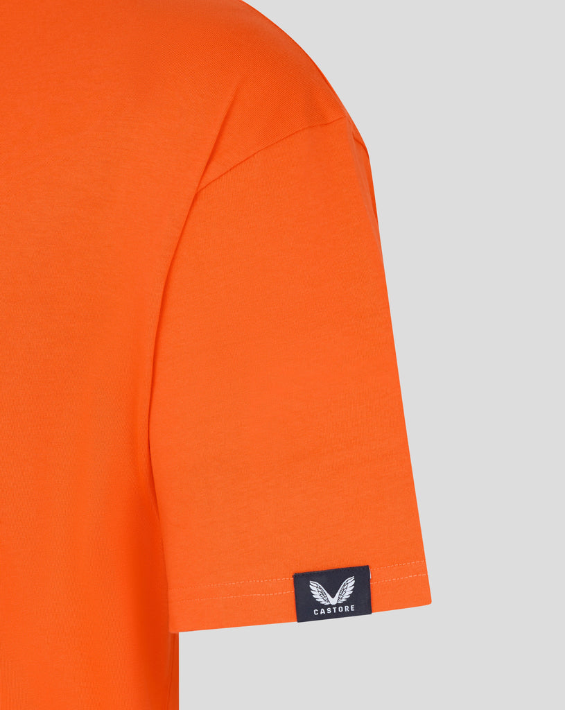 Red Bull Racing F1 Max Verstappen Puzzle T-Shirt - Exotic Orange T-shirts Red Bull Racing 