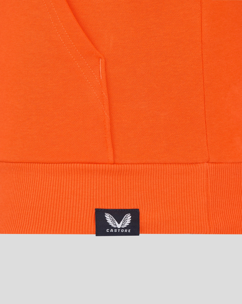 Red Bull Racing F1 Max Verstappen Puzzle Pullover Hoodie - Exotic Orange Hoodies Red Bull Racing 