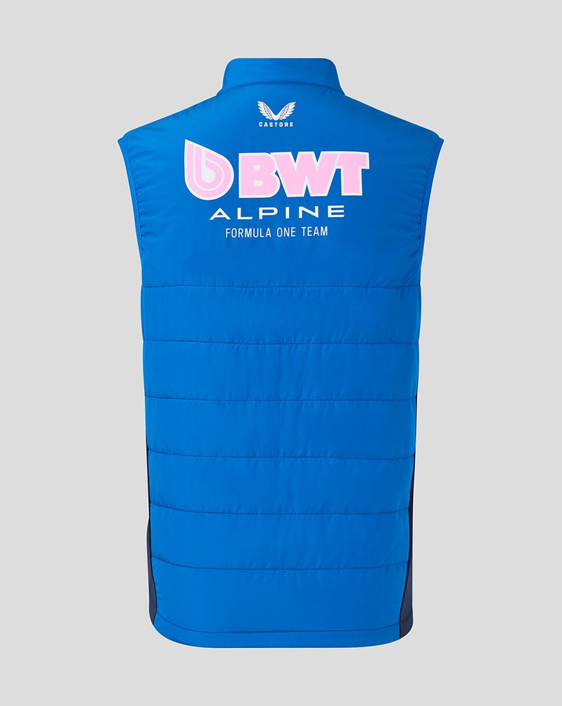 Alpine Racing F1 2025 Men's Team Vest - Blue Vest Alpine 