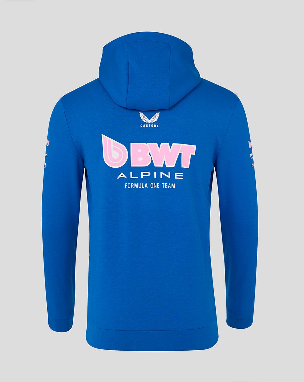 Alpine Racing F1 2025 Team Full Zip Hoodie - Blue Hoodies Alpine 