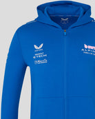 Alpine Racing F1 2025 Team Full Zip Hoodie - Blue Hoodies Alpine 