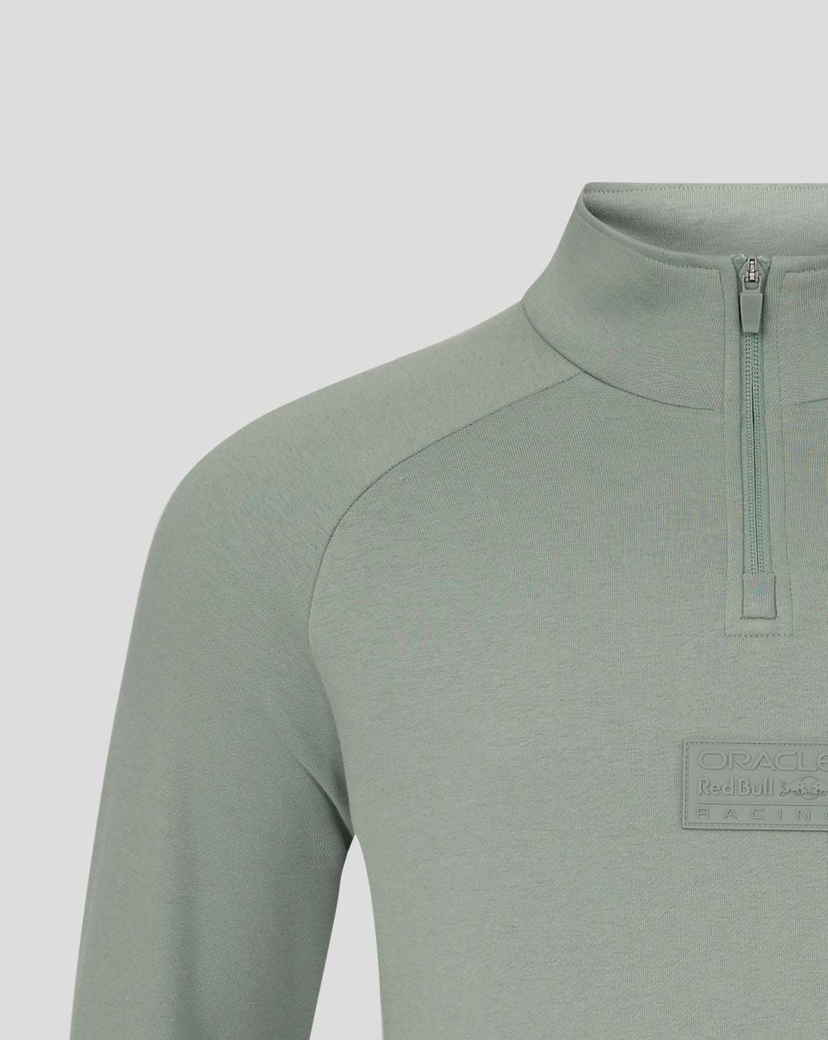 Red Bull Racing F1 1/4 Zip Capsule Sweatshirt - Iceberg Green Sweatshirt Red Bull Racing 