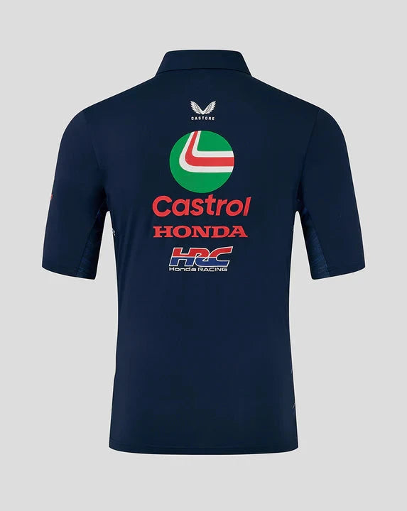 Honda Racing Repsol Team Polo Shirt - Black Iris Polos Honda Racing 