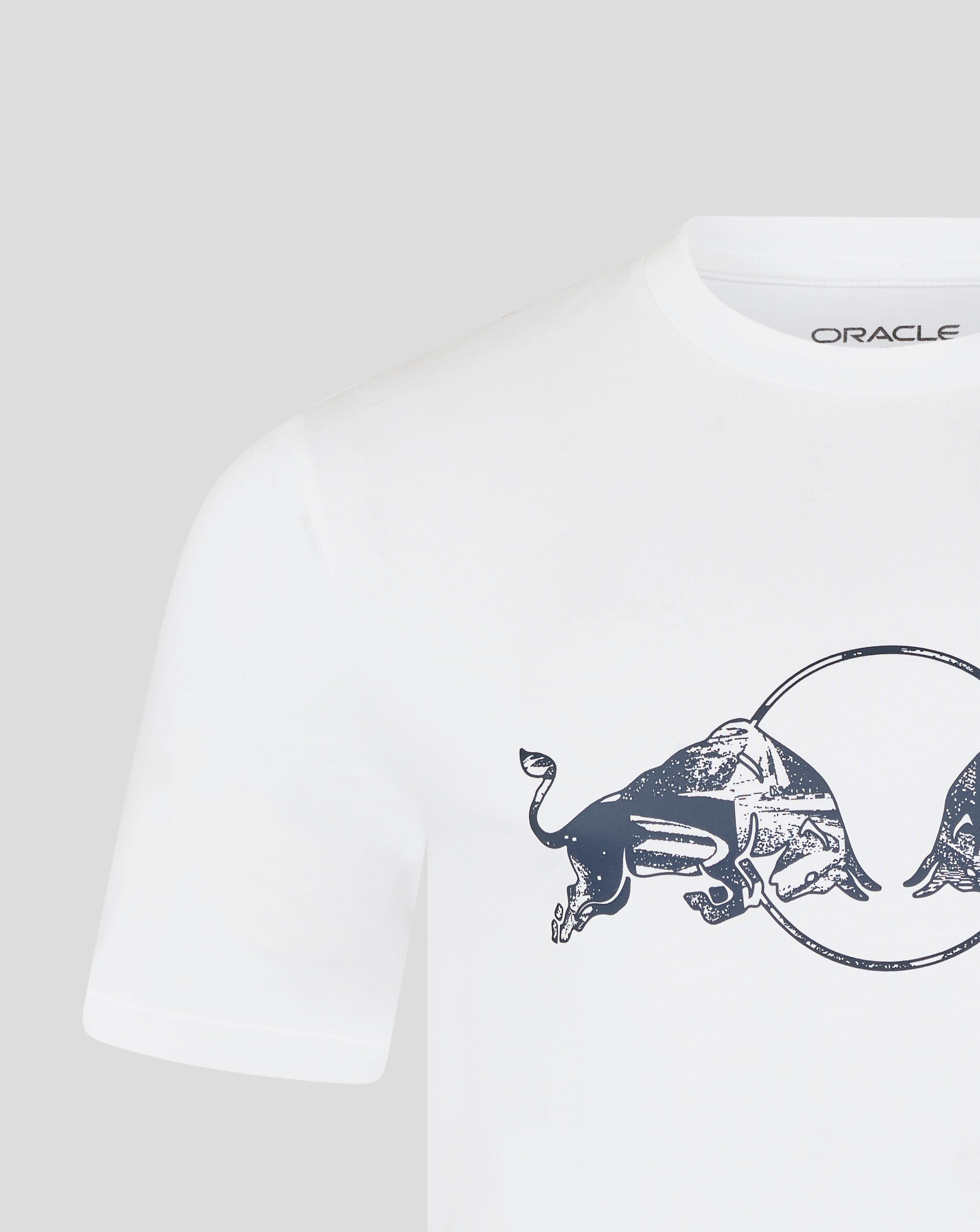 Red Bull Racing F1 Graphic Bull T-Shirt - Brilliant White T-shirts Red Bull Racing 