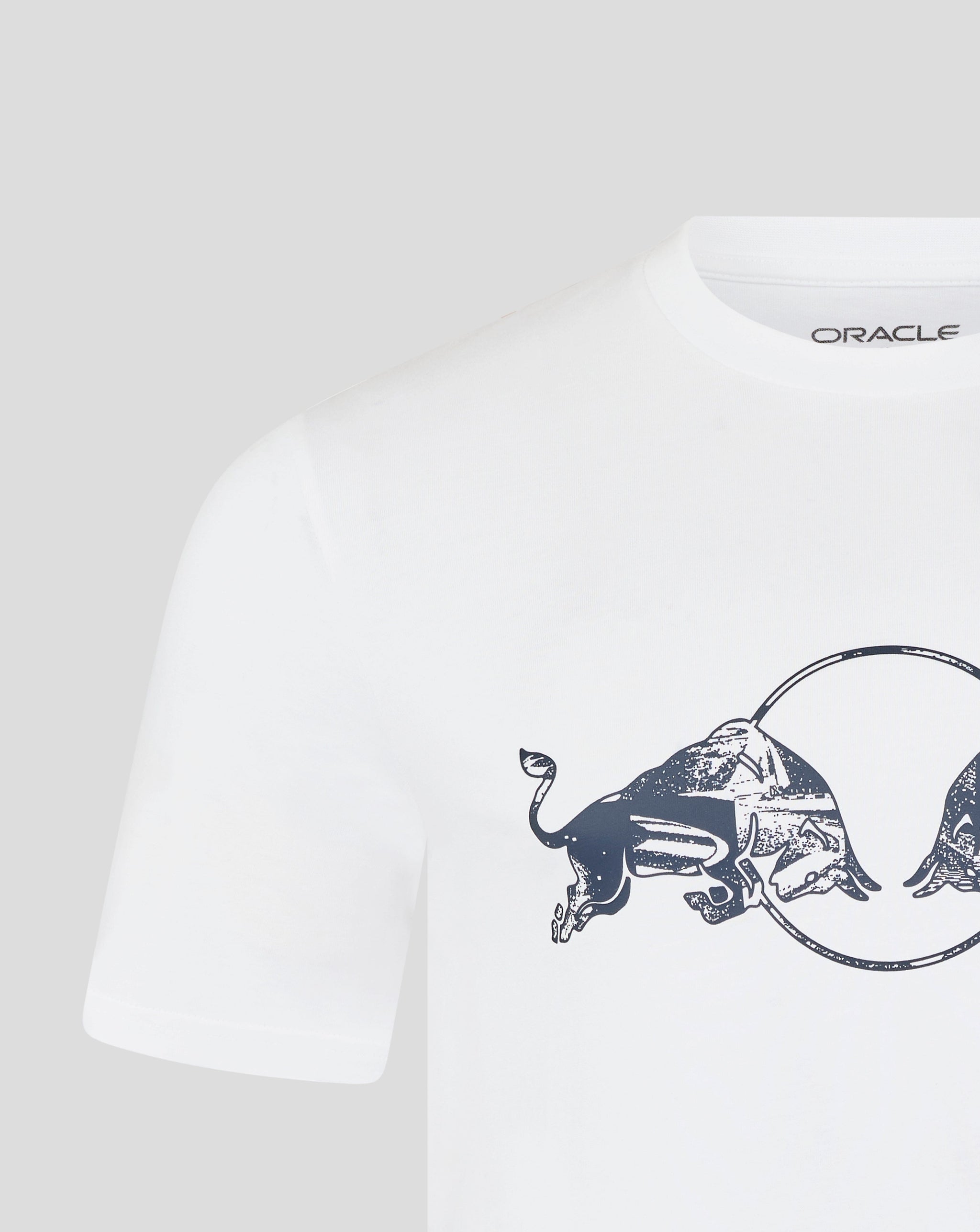Red Bull Racing F1 Graphic Bull T-Shirt - Brilliant White/Navy