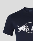 Red Bull Racing F1 Graphic Bull T-Shirt - Brilliant White/Navy T-shirts Red Bull Racing 