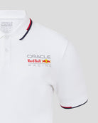 Red Bull Racing F1 Core Full Color Logo Polo - Night Sky/Brilliant White Polos Red Bull Racing 