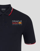 Red Bull Racing F1 Core Full Color Logo Polo - Night Sky/Brilliant White Polos Red Bull Racing 
