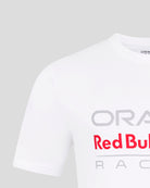 Red Bull Racing F1 Large Front Logo T-shirt - Gray/White T-shirts Red Bull Racing 
