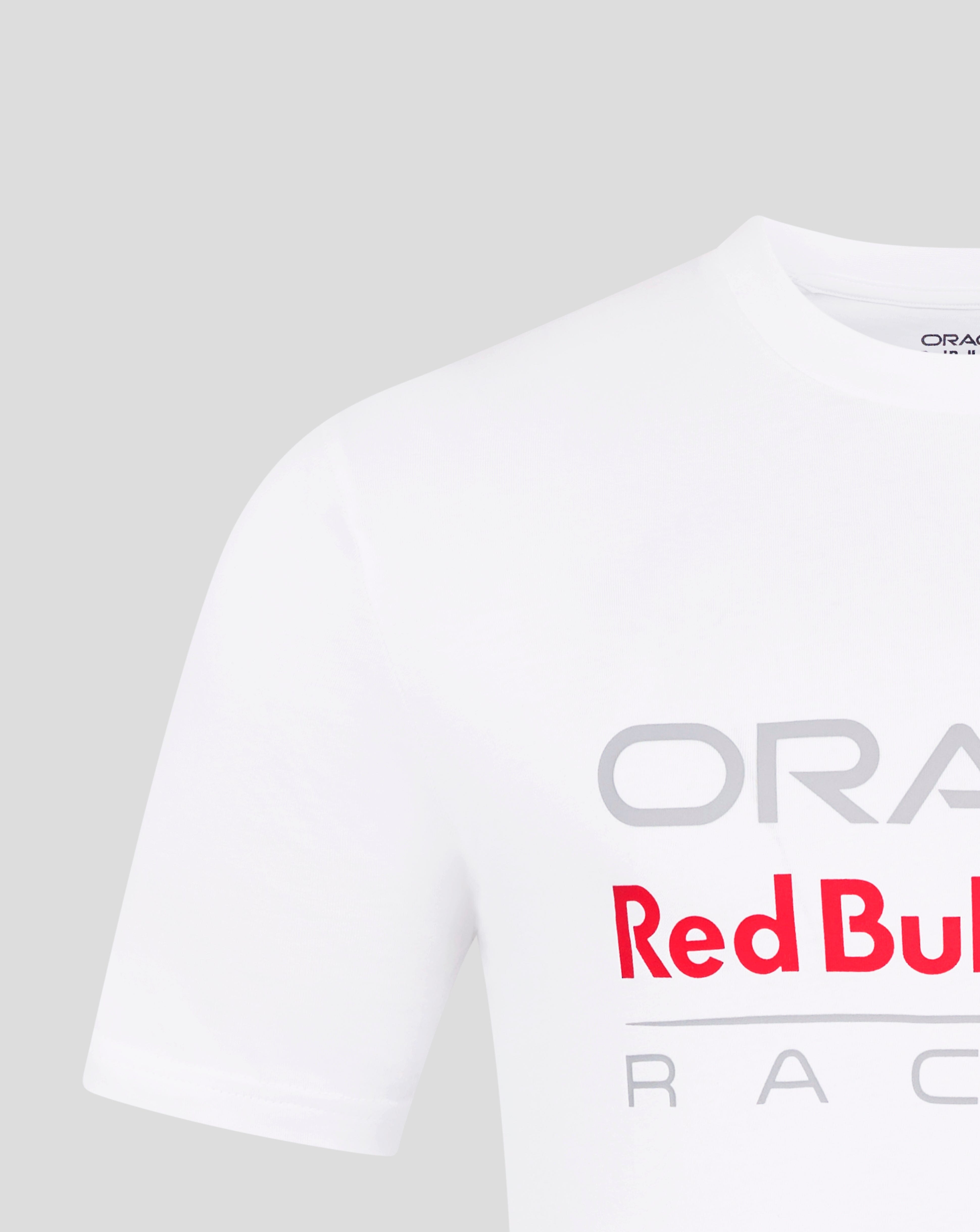 Red Bull Racing F1 Large Front Logo T-shirt - Gray/White T-shirts Red Bull Racing 